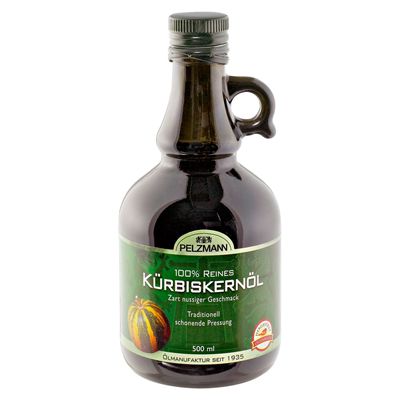 Pelzmann Kürbiskernöl 500ml Pelzmann Kürbiskernöl 500ml