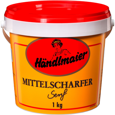 Händlmaier Senf mittelscharf 1 kg Händlmaier Senf mittelscharf 1 kg