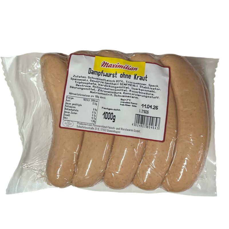 Maximilian Currywurst 10 x 100 g Maximilian Currywurst 10 x 100 g
