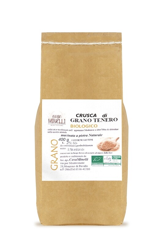 Crusca di grano tenero biologico