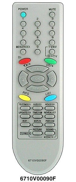 Пульт Huayu для LG 6710V00090F Пульт Huayu для LG 6710V00090F