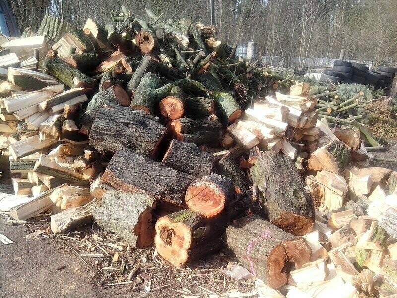 Kaminholz Rollen Kaminholz Rollen