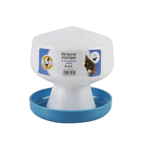 Küken / Hühner Stülptränke 0,6l Küken / Hühner Stülptränke 0,6l