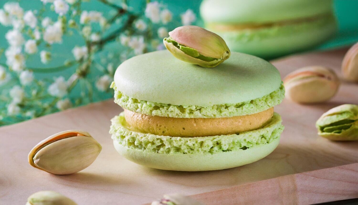 Macaron Pistazie