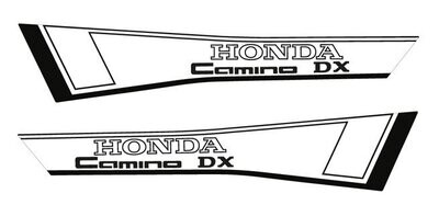 Honda Camino DX Set Black/White