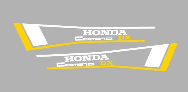 Honda Camino DX Set Yellow/White