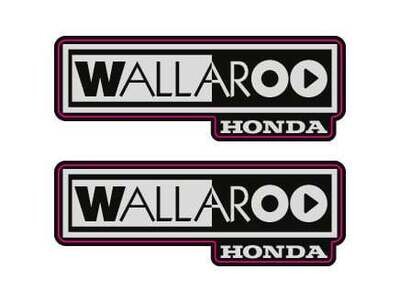 2002-2003 Honda Wallaroo Logo Set 1