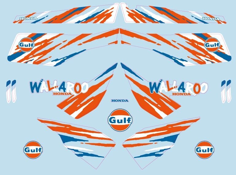 Honda Wallaroo Special Set "GULF"