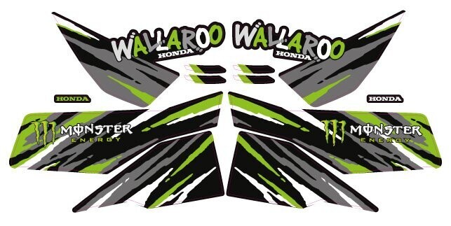 Honda Wallaroo Special Set "Monster Energy"