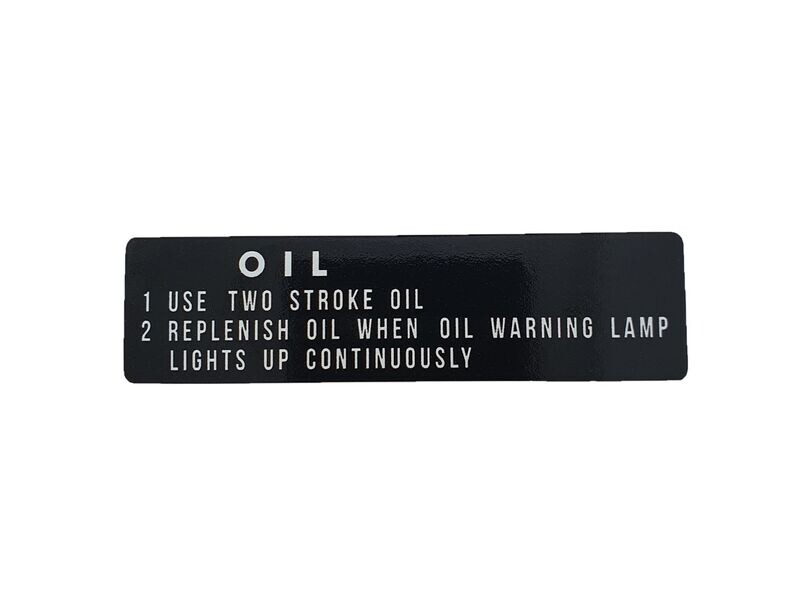 Oil Decal