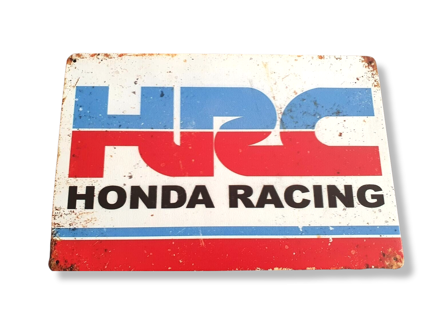 Honda HRC Retro Metal Sign