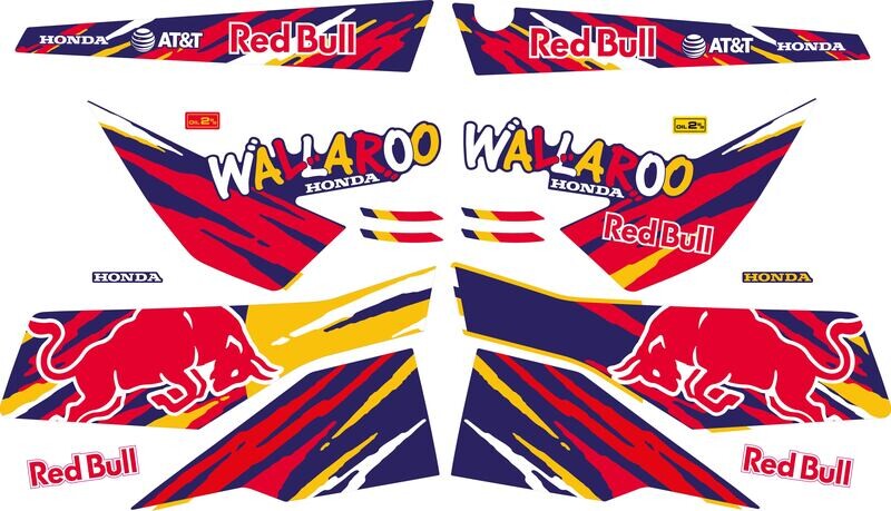Honda Wallaroo Special Set Red Bull