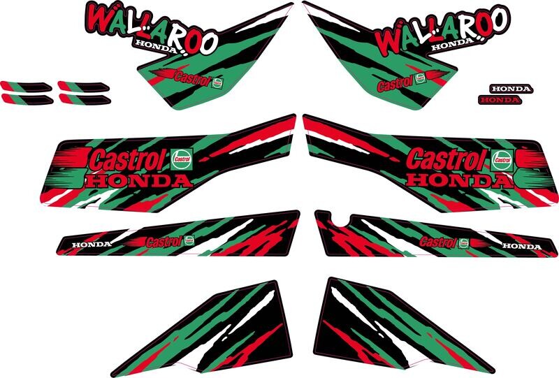 Honda Wallaroo Special Set Gastrol