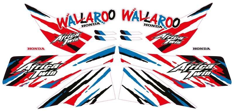 Honda Wallaroo Special Set Africa Twin Rood Honda Wallaroo Special Set Africa Twin Rood