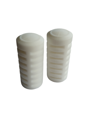 2A. Footrest Rubbers Set White