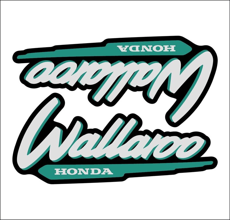 1996-2001 Wallaroo Set Black/Lightgreen