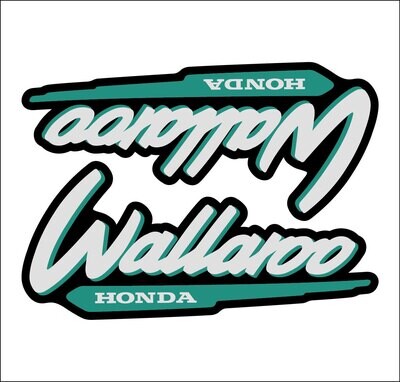 1996-2001 Wallaroo Set Black/Lightgreen