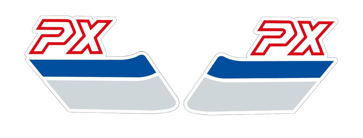 Tank Set PX Blue/Silver