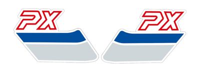 Tank Set PX Blue/Silver