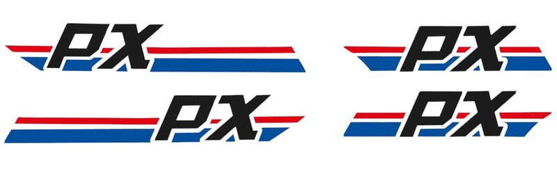 Chassis Set PX Red/Blue