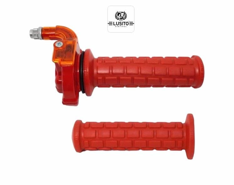 Gas Handle Set Lusito Red