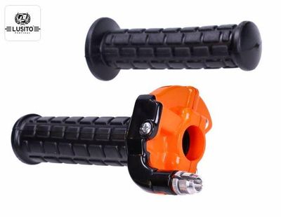 Gas Handle Set Lusito Fluor Orange / Black