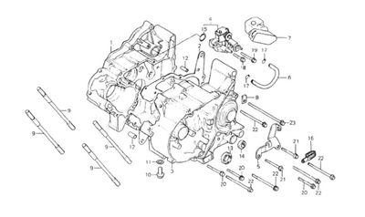 Crankcase - Oilpump