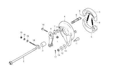 Rear Brake Panel