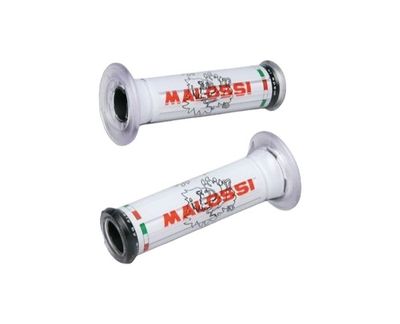 Grip Set Malossi Tribal White
