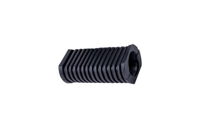 2A. Footrest Rubber Black