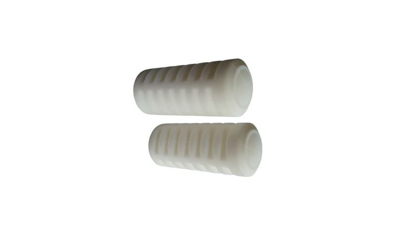 2A. Footrest Rubbers Set White