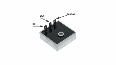 Voltage regulator 12v 3-pole