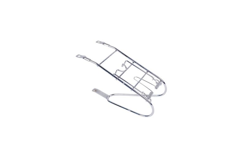 Luggage carrier front chrome