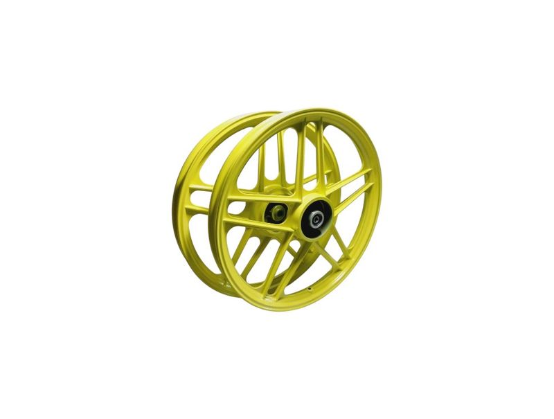 Cast Wheel Set Neon Yellow