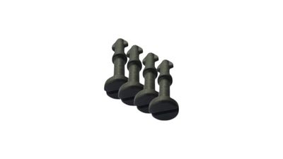 15. 4x Pin Black