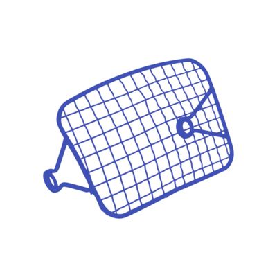 Headlight Grille Blue Headlight Grille Blue