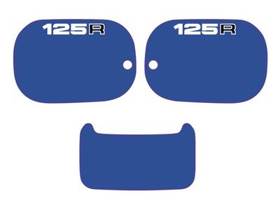 Panel Set 125cc Blue Panel Set 125cc Blue
