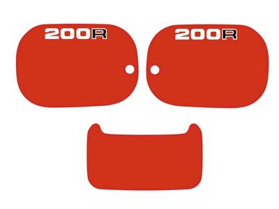 Panel Set 200cc Red Panel Set 200cc Red