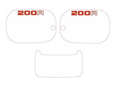 Panel Set 200cc White Panel Set 200cc White