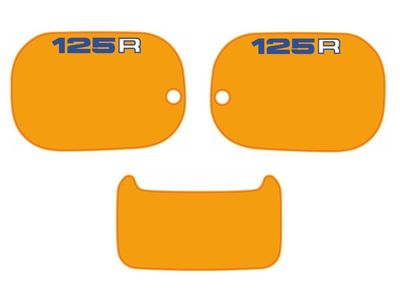 Panel Set 125cc Dark Yellow Panel Set 125cc Dark Yellow