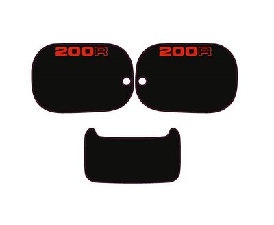 Panel Set 200cc Black Panel Set 200cc Black