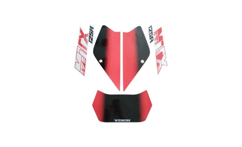 Decal Set Red