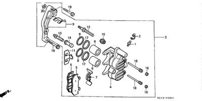 Front Brake Panel (Disc)