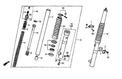 Front Fork Type 1