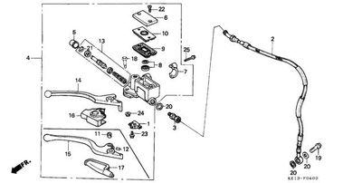 Front Brake Master Cylinder