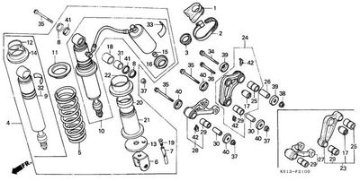 Rear Shock Absorber