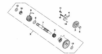 Kick Starter Spindle