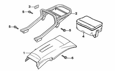 Rear Carrier - Fender