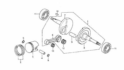 Crankshaft - Piston