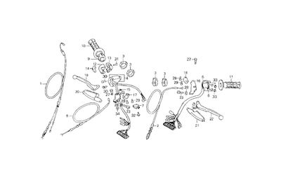 Handle Lever - Cable - Switch